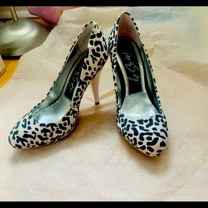 Miss sixty black and white heels